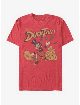 Disney Ducktales Scrooge Throwing Dollars T-Shirt, , hi-res
