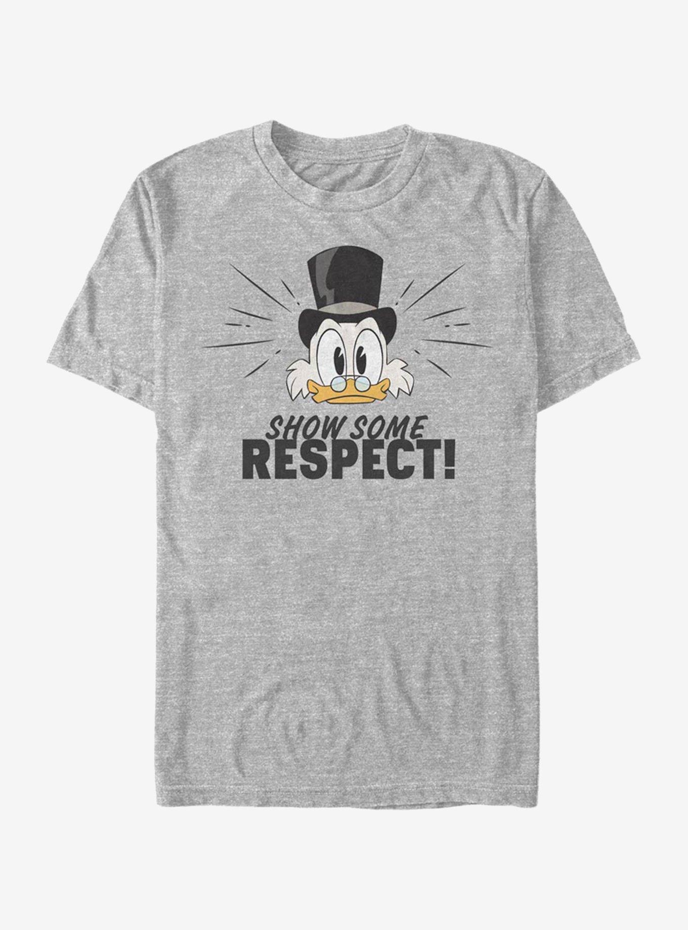 Disney Ducktales Show Some Respect T-Shirt, ATH HTR, hi-res
