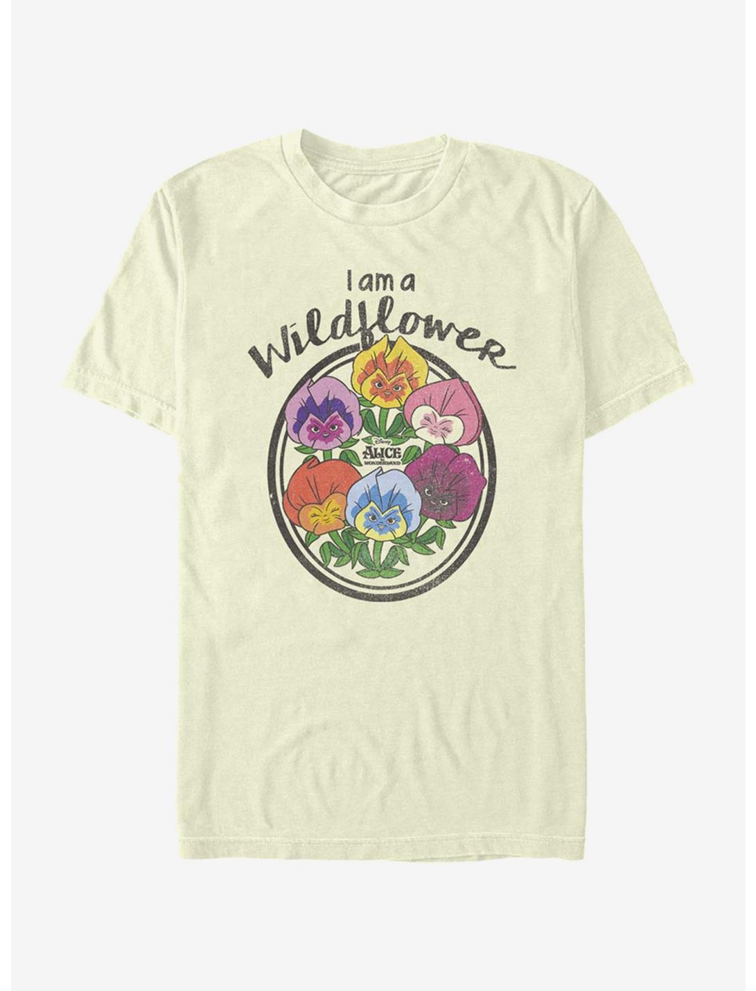 Disney Alice In Wonderland Wildflower T-Shirt, NATURAL, hi-res