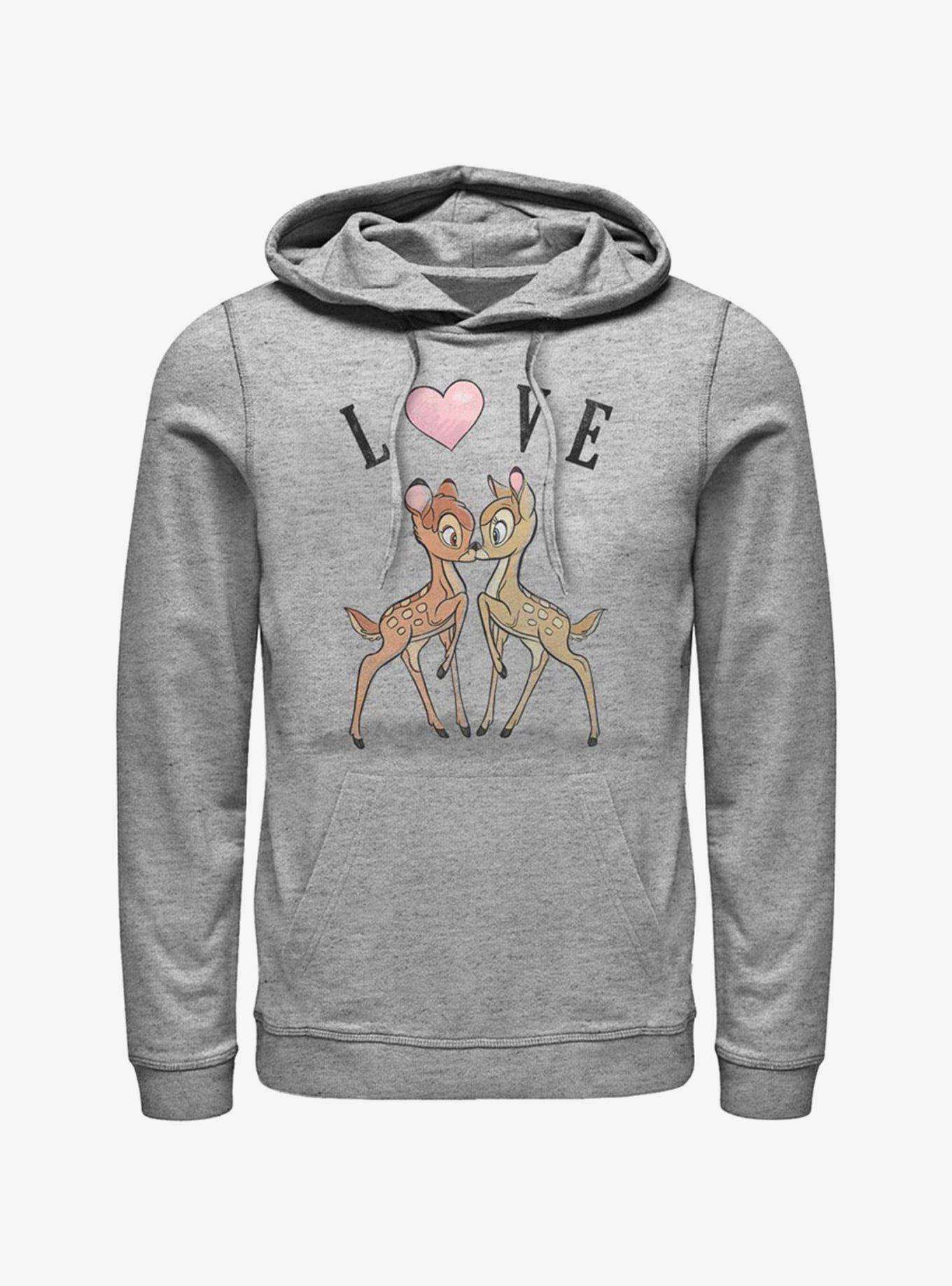 Disney Bambi Love Hoodie, ATH HTR, hi-res