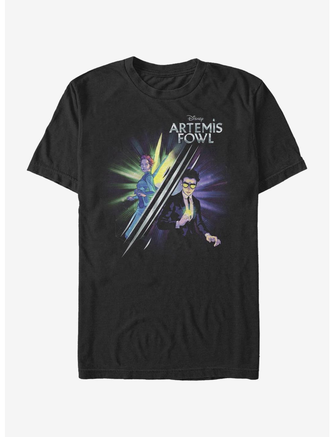 Disney Artemis Fowl Artemis Holly Split T-Shirt, BLACK, hi-res