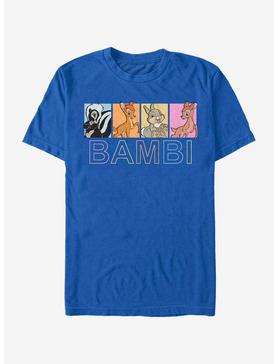 Disney Bambi Characters Box Up T-Shirt, ROYAL, hi-res