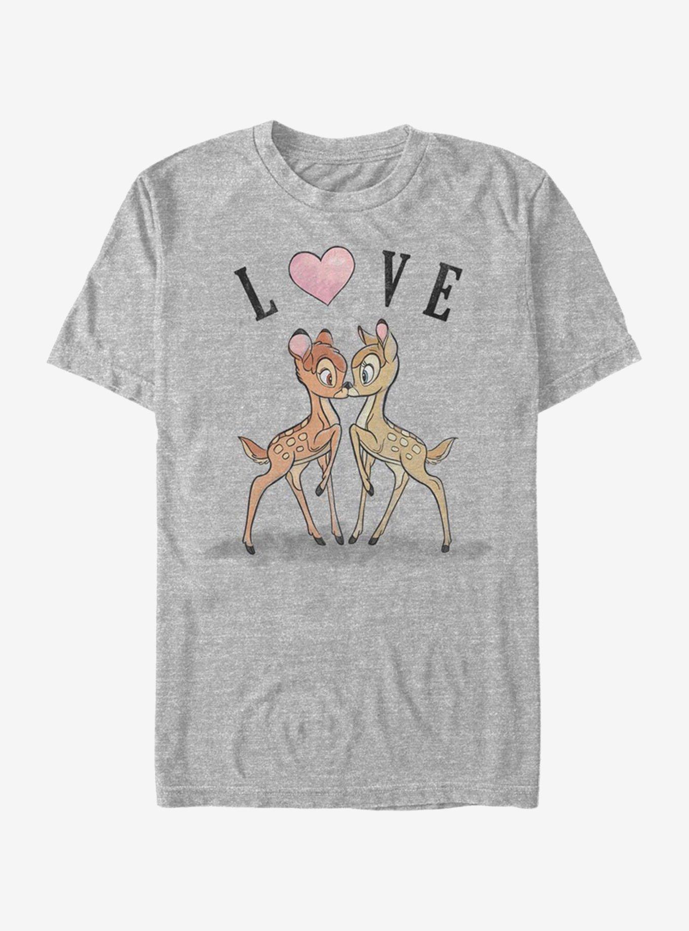 Disney Bambi Love T-Shirt, ATH HTR, hi-res