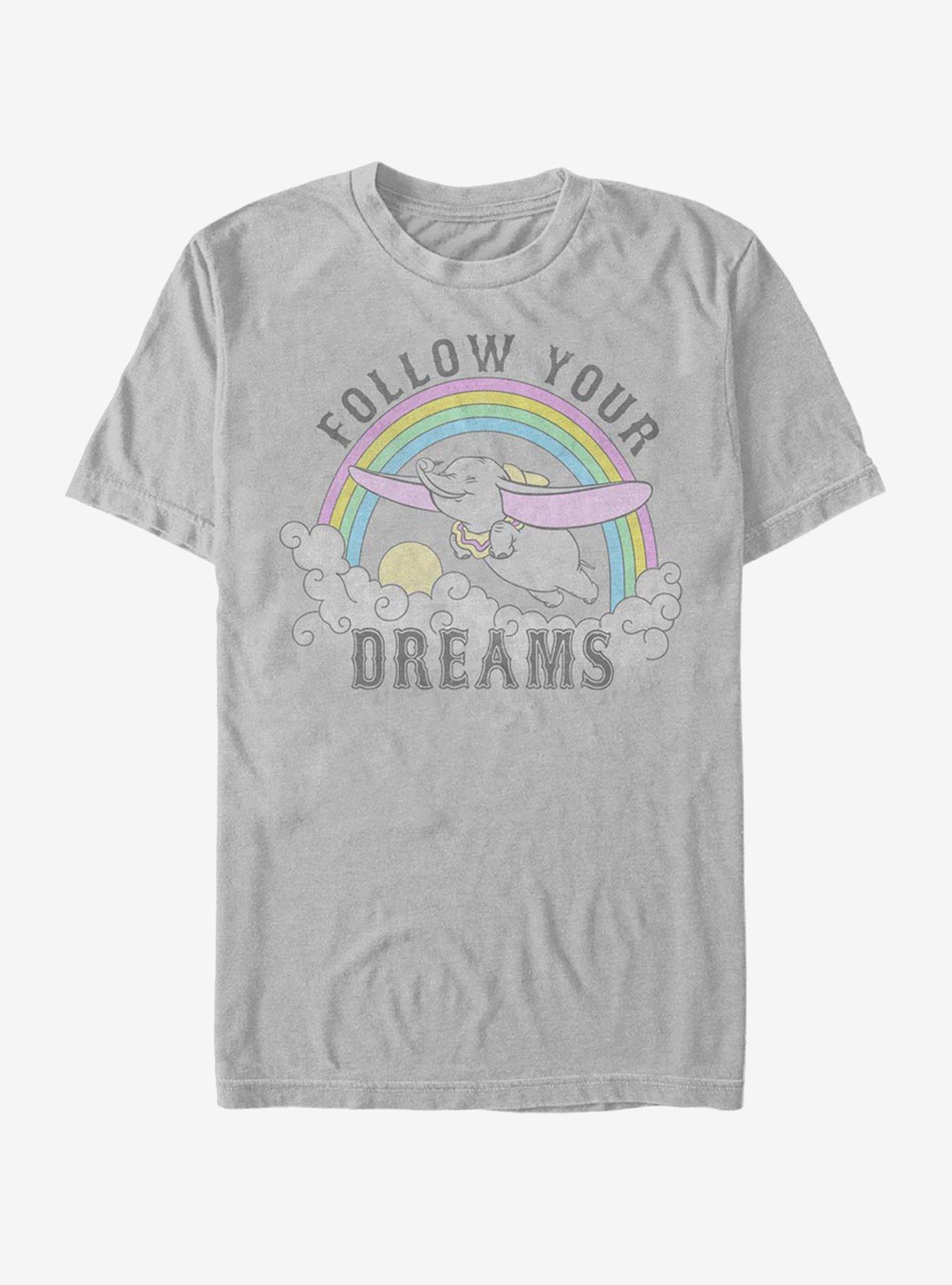 Disney Dumbo Dreaming Dumbo T-Shirt, SILVER, hi-res