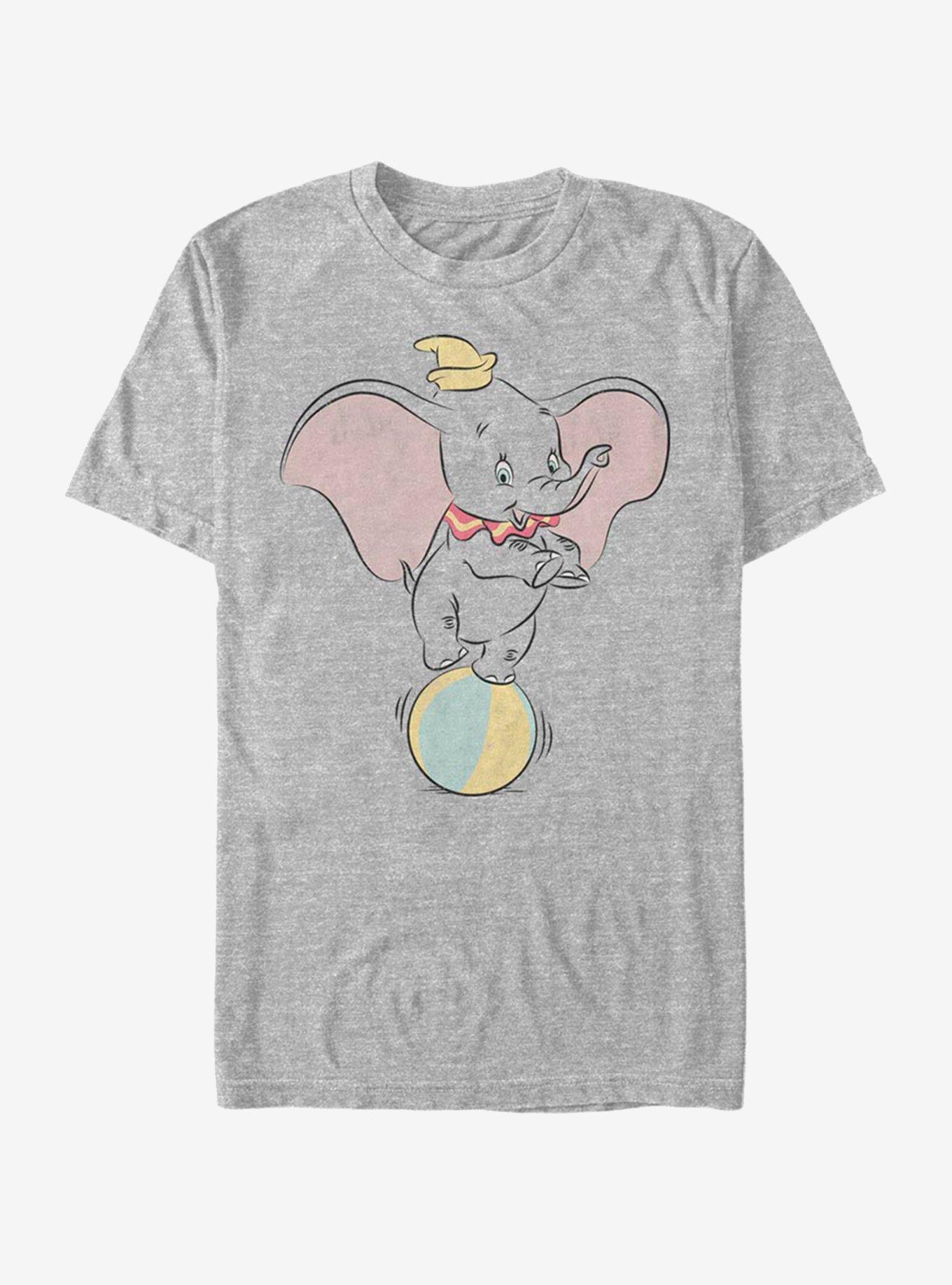 Disney Dumbo Ball Pose T-Shirt, ATH HTR, hi-res