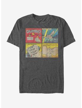 Disney Dumbo Comic Panel T-Shirt, CHAR HTR, hi-res
