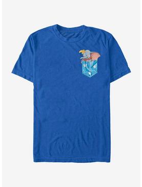Disney Dumbo Faux Pocket T-Shirt, ROYAL, hi-res