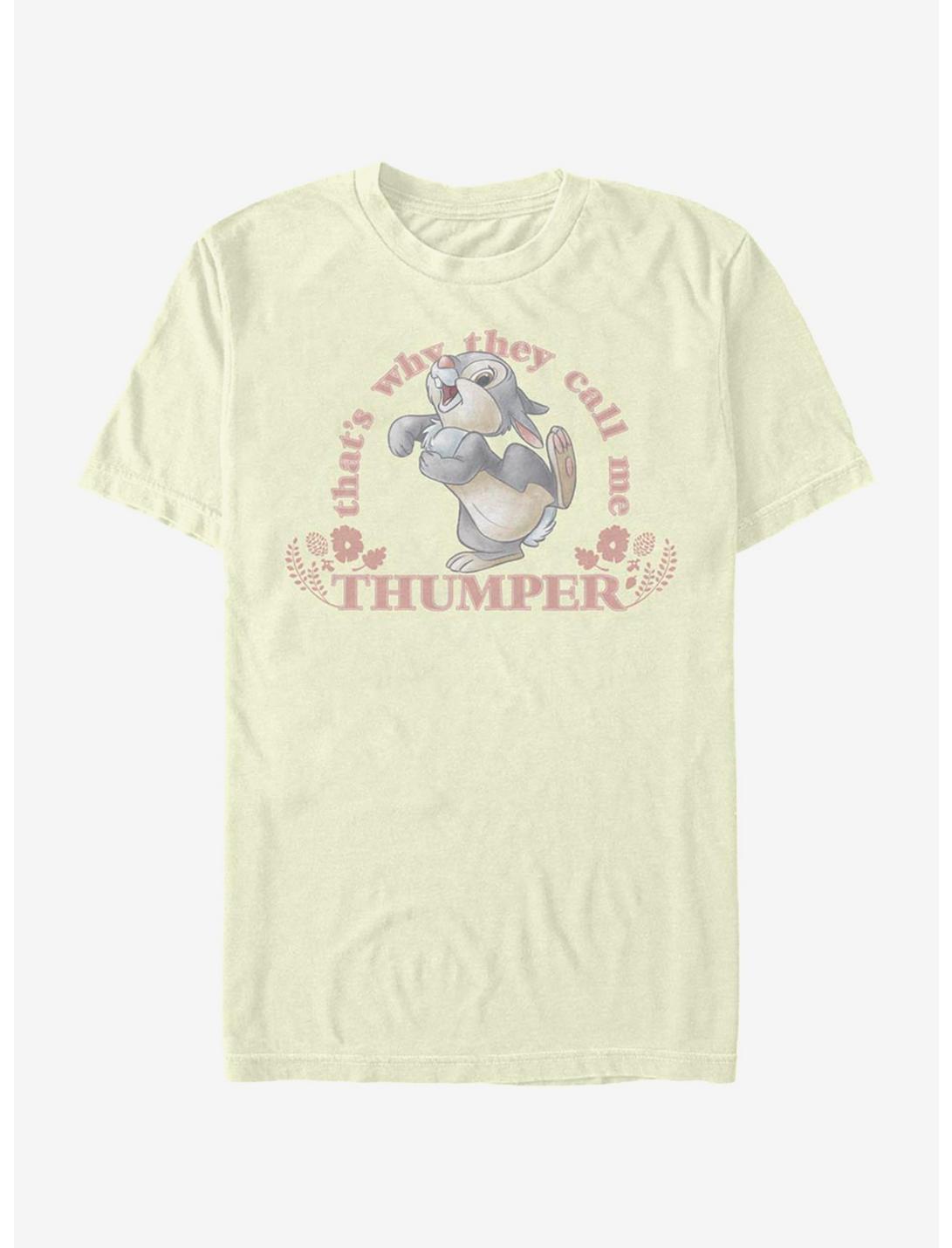 Disney Bambi Call Me Thumper T-Shirt, NATURAL, hi-res