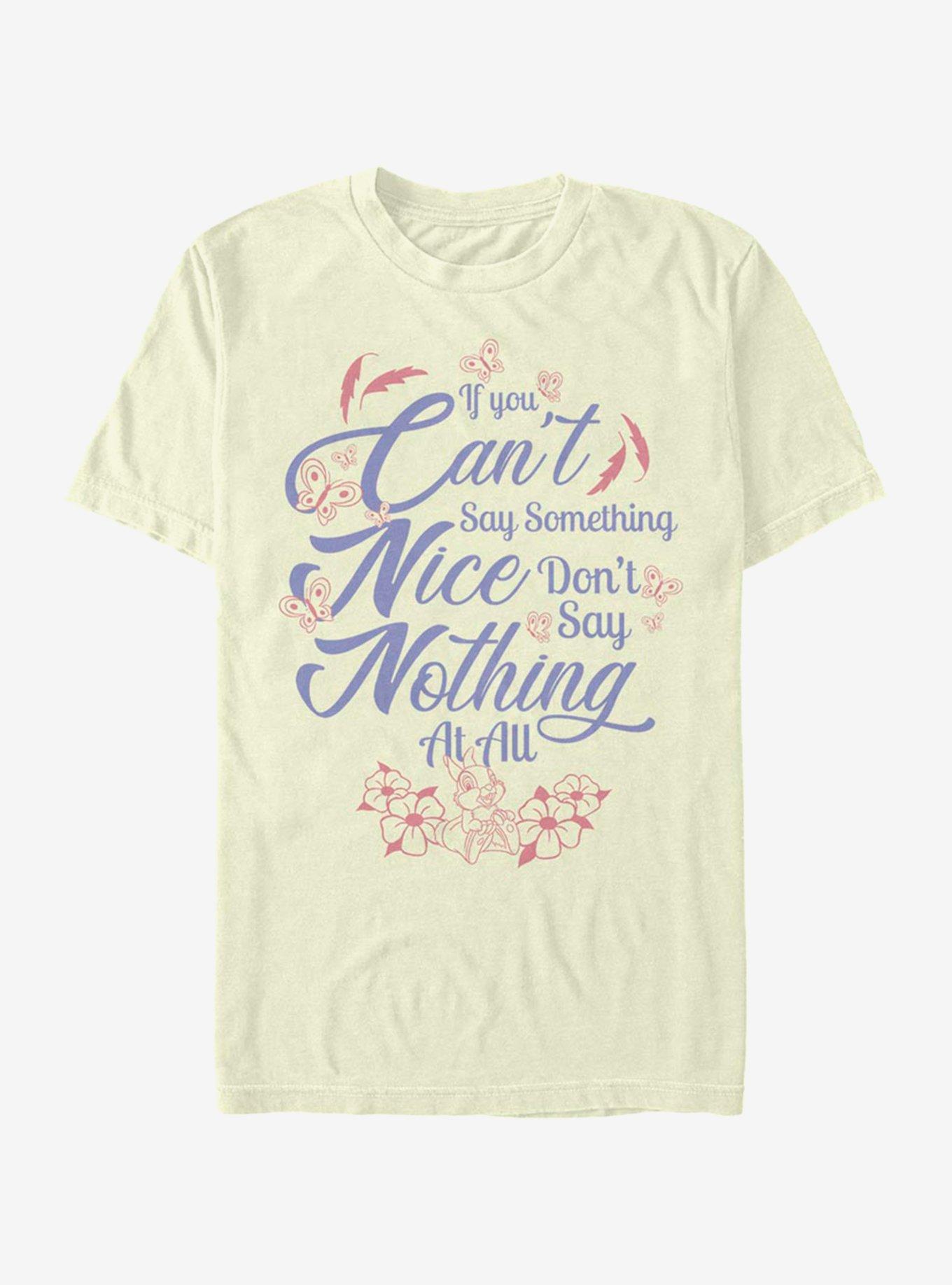 Disney Bambi Can't Say Something Nice T-Shirt, , hi-res