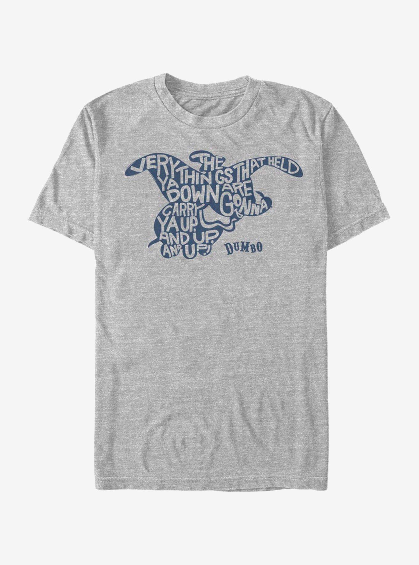 Disney Dumbo Up And Up T-Shirt, ATH HTR, hi-res