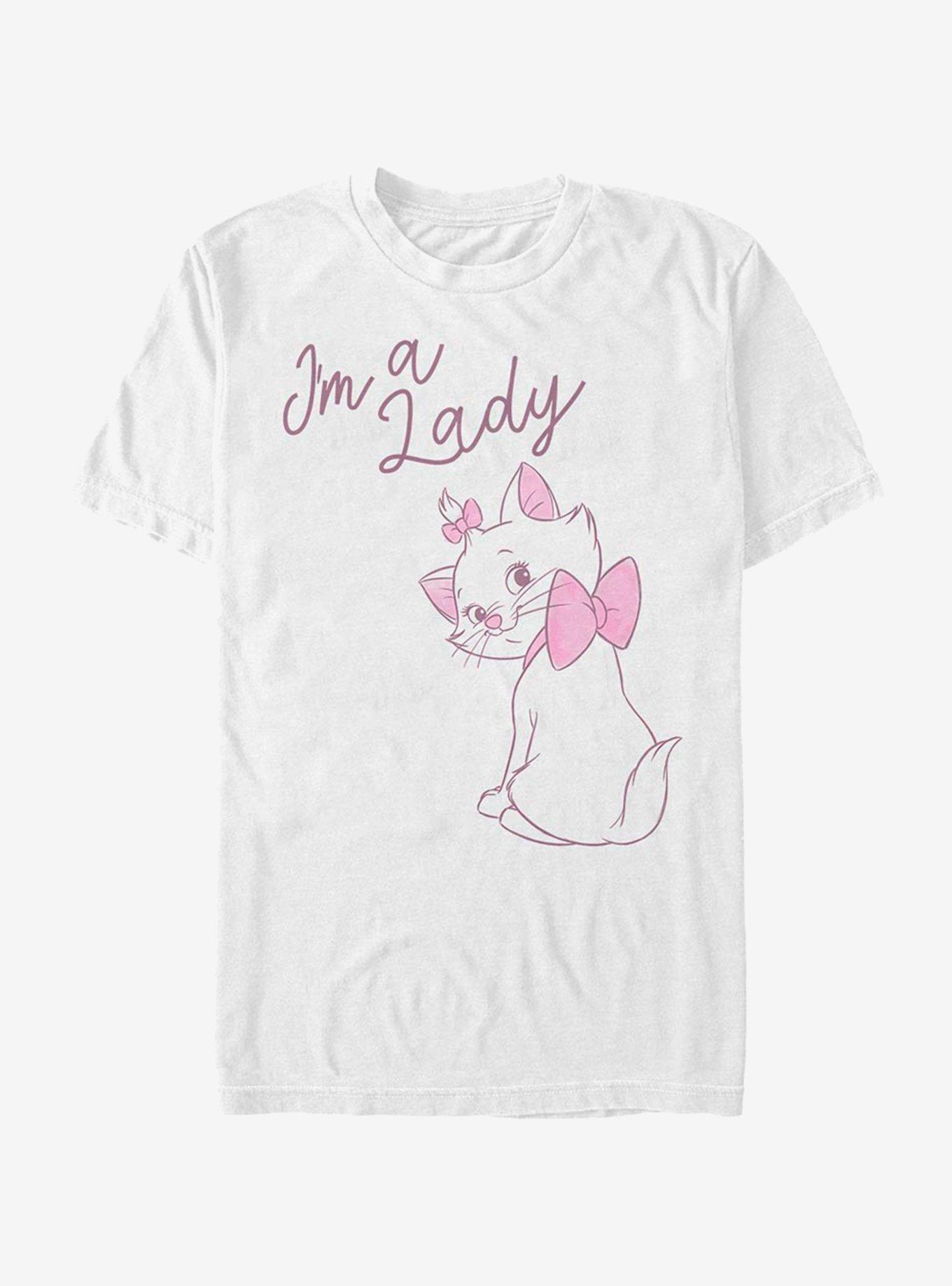 Disney The Aristocats A Lady T-Shirt, WHITE, hi-res