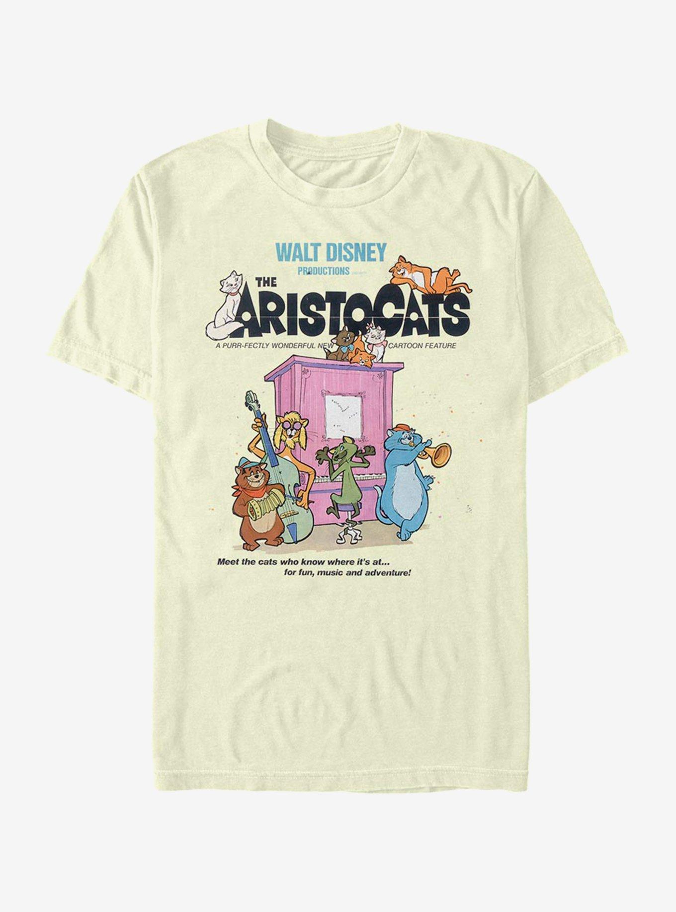 Disney The Aristocats Classic Poster T-Shirt, , hi-res