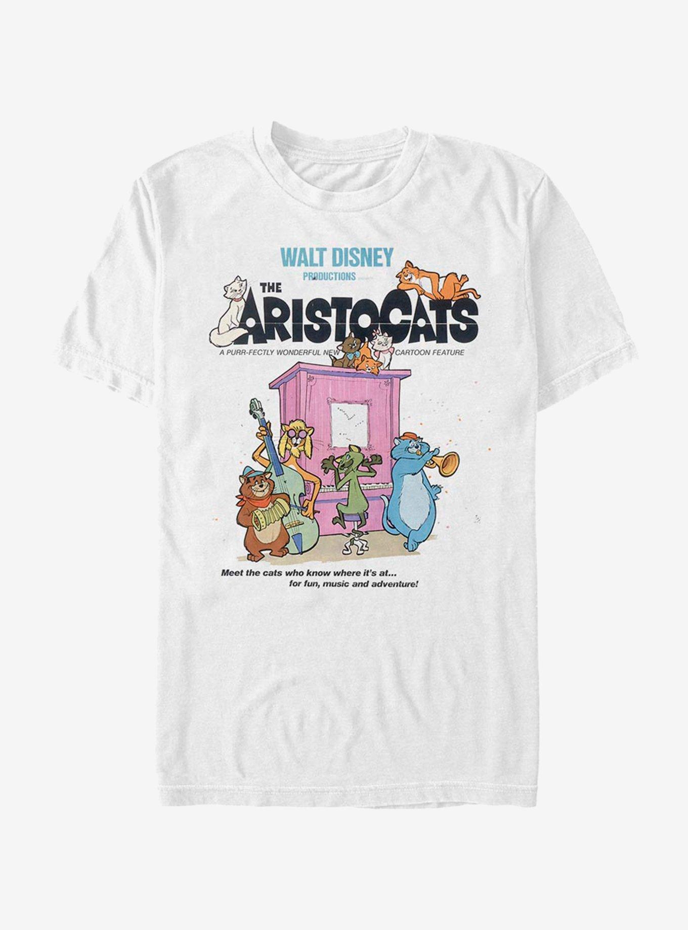 Disney The Aristocats Classic Poster T-Shirt, , hi-res