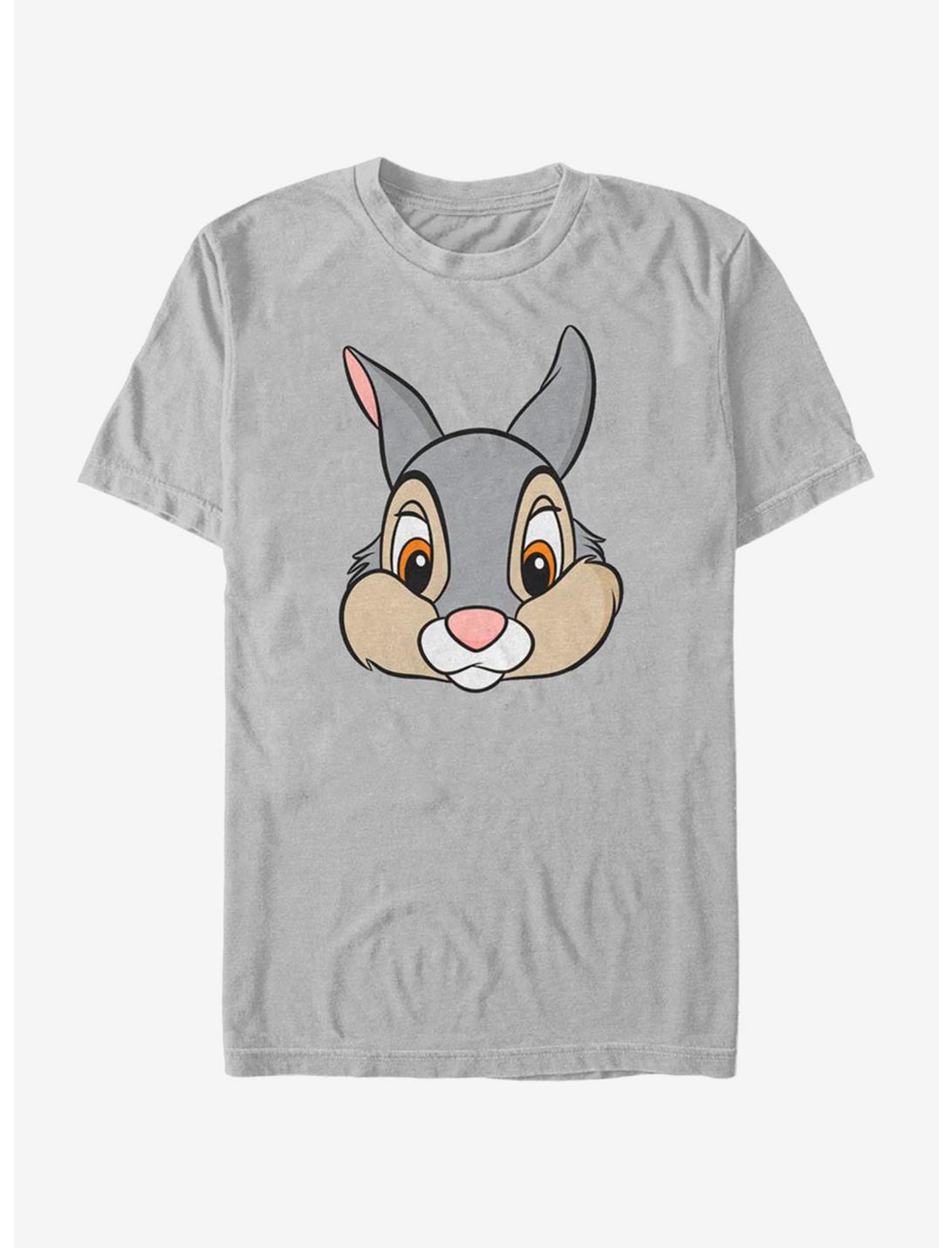 Disney Bambi Thumper Big Face T-Shirt, SILVER, hi-res