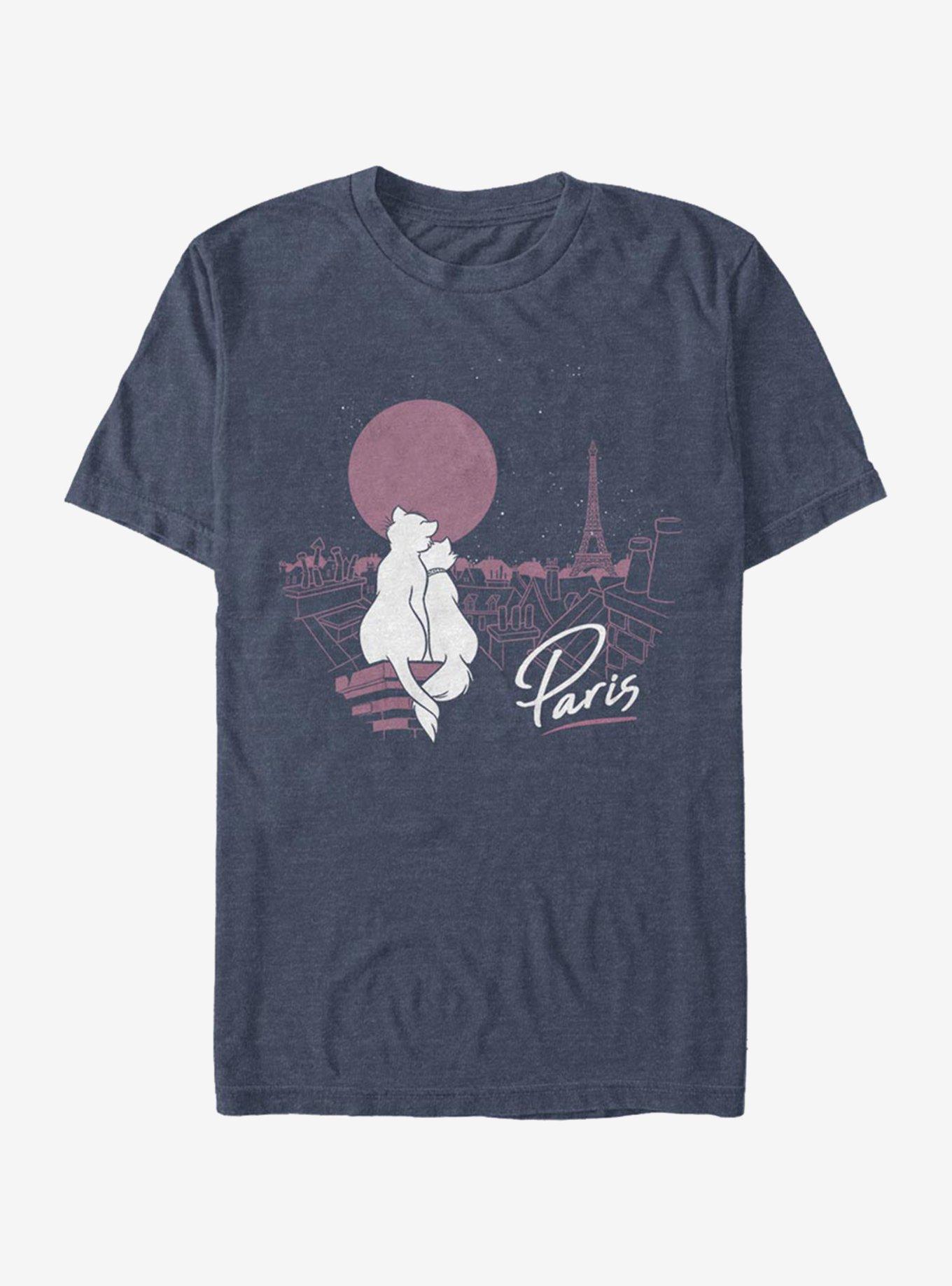 Disney The Aristocats Together In Paris T-Shirt