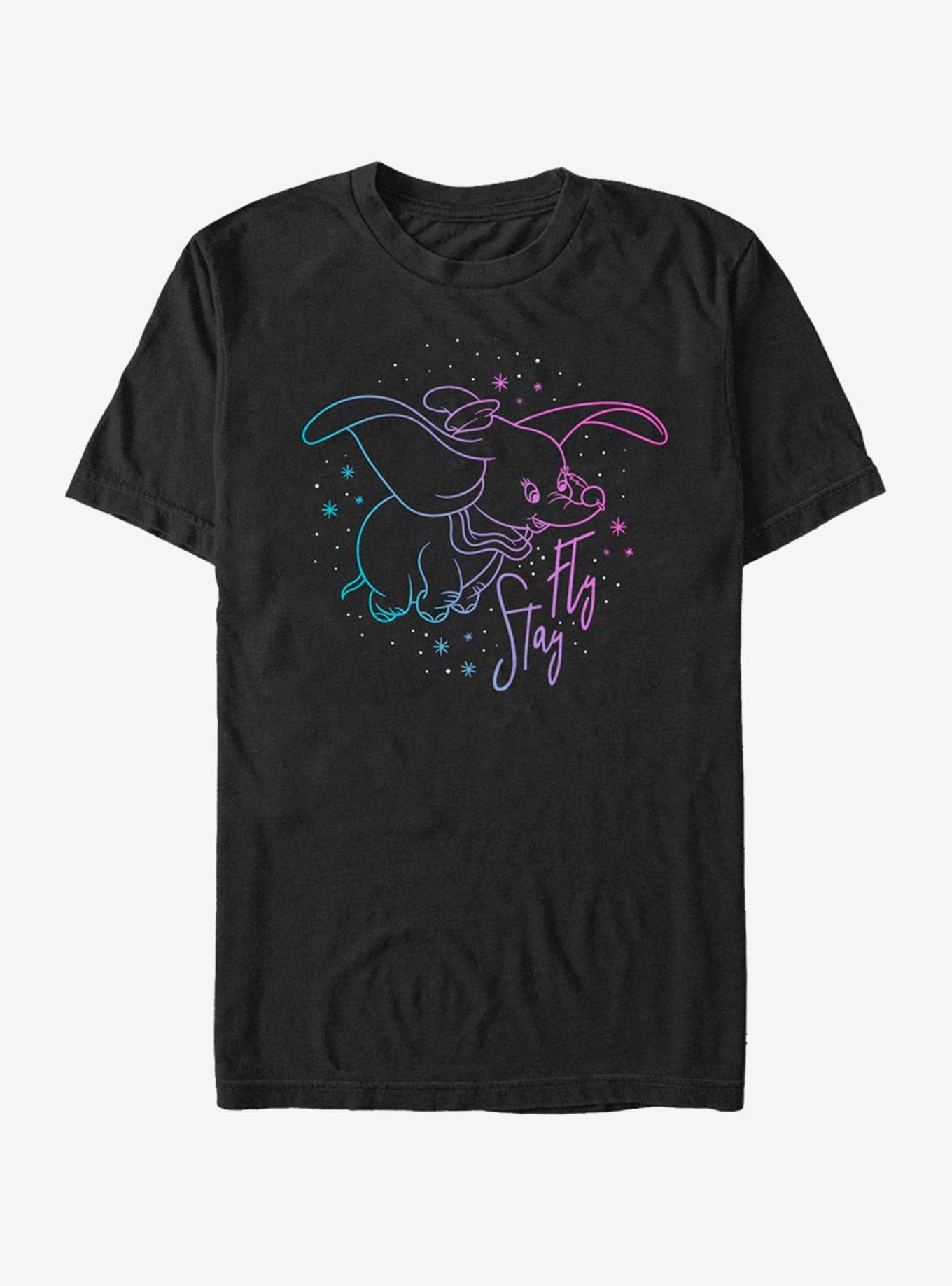 Disney Dumbo Stay Fly Dumbo T-Shirt, BLACK, hi-res