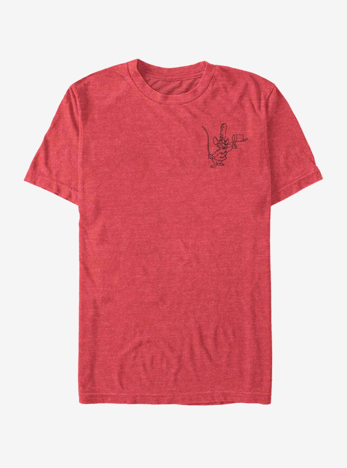 Disney Dumbo Timothy Mouse Line T-Shirt, RED HTR, hi-res