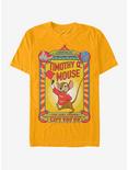 Disney Dumbo Timothy Mouse Poster T-Shirt, GOLD, hi-res