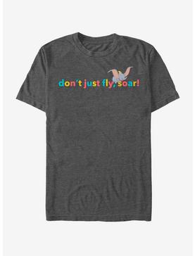 Disney Dumbo Color Fly T-Shirt, CHAR HTR, hi-res