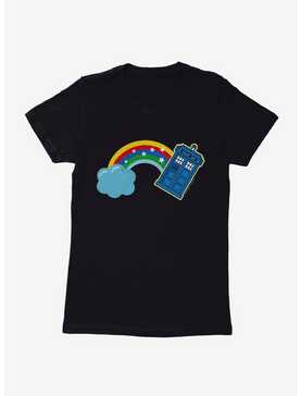 Doctor Who Thirteenth Doctor Distressed TARDIS Rainbow Womens T-Shirt, , hi-res