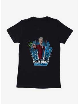 Doctor Who Twelfth Doctor Full Scale Invasion Cartoon Womens T-Shirt, , hi-res