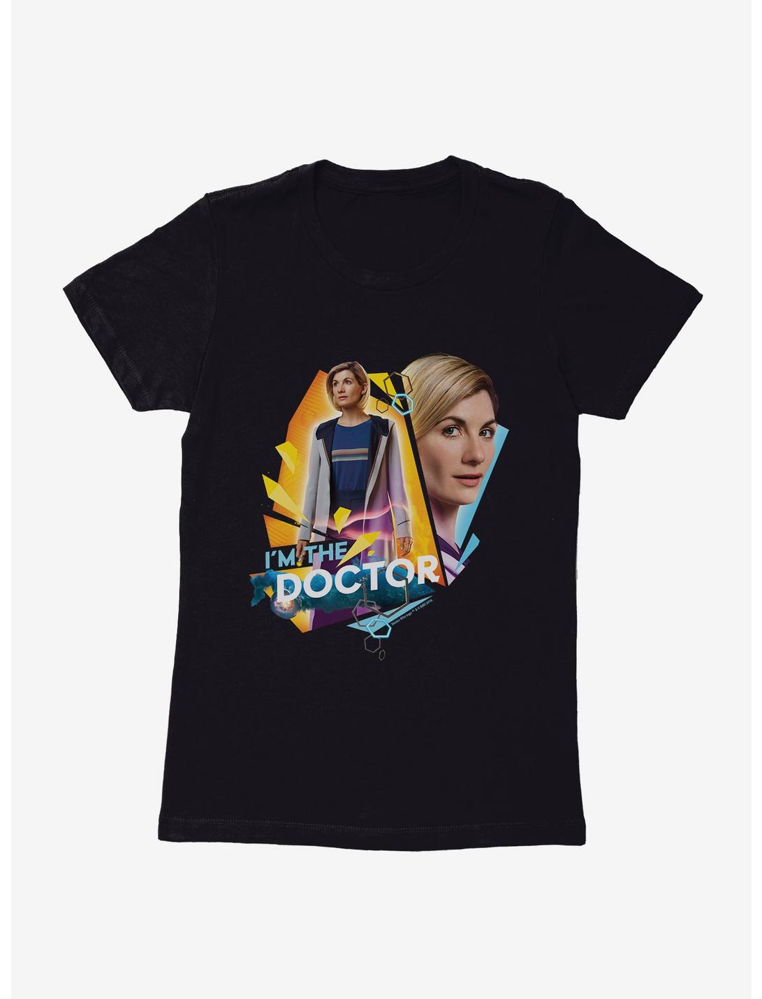 Doctor Who Thirteenth Doctor I Am The Doctor Womens T-Shirt, BLACK, hi-res