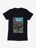Doctor Who Cross Time Companion Caper Comic Womens T-Shirt, BLACK, hi-res