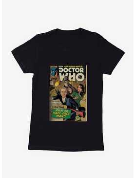 Doctor Who Half Face Man Comic Womens T-Shirt, , hi-res