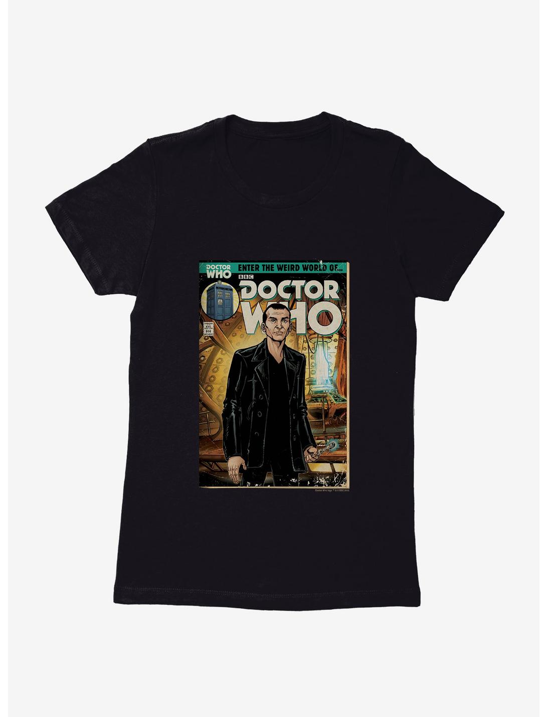 Doctor Who The Weird World Comic Womens T-Shirt, BLACK, hi-res