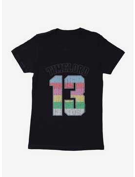 Doctor Who Thirteenth Doctor Time Lord 13 Rainbow Womens T-Shirt, , hi-res