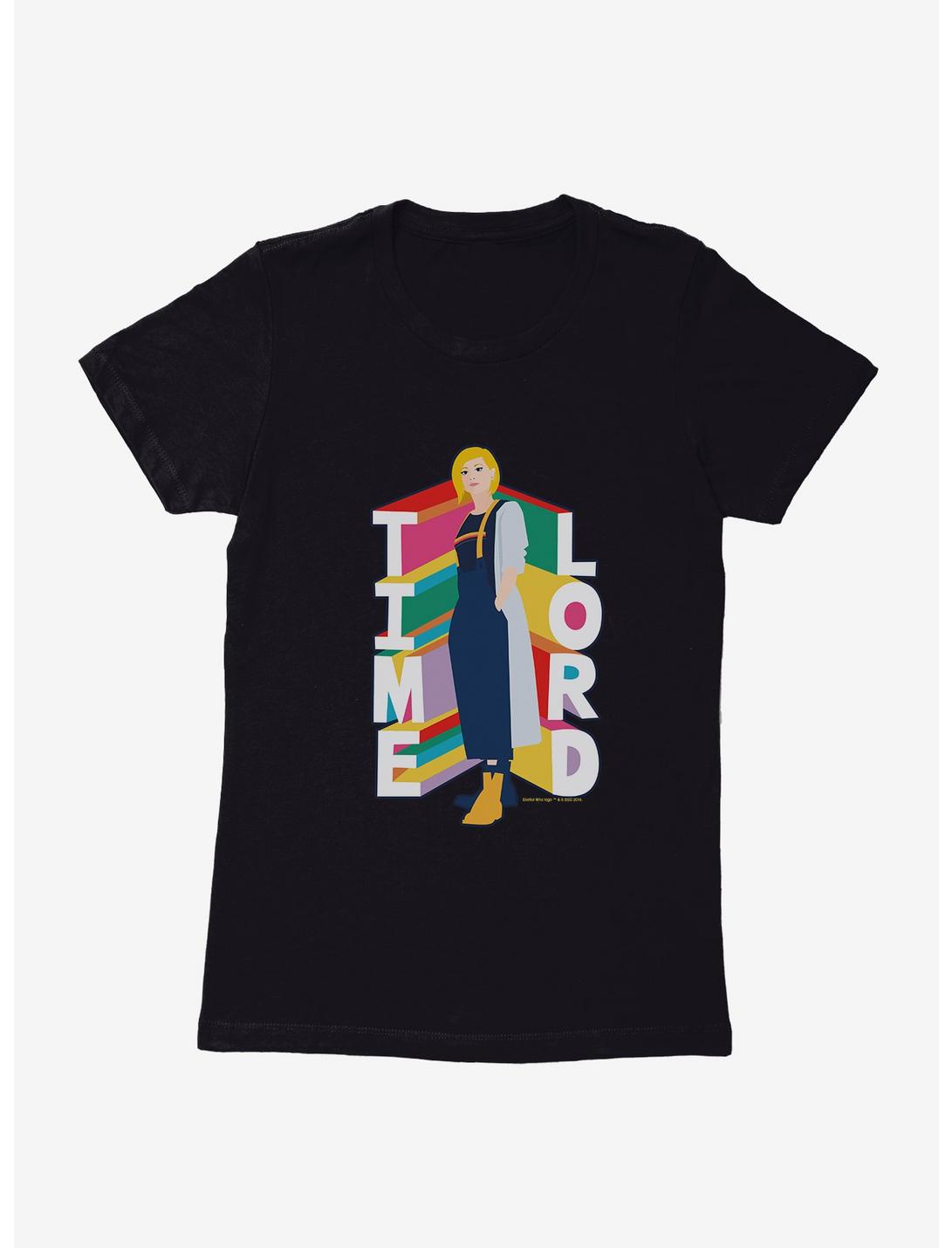 Doctor Who Thirteenth Doctor Time Lord Bold Womens T-Shirt, BLACK, hi-res
