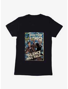 Doctor Who Tenth Doctor Silence Comic Womens T-Shirt, , hi-res