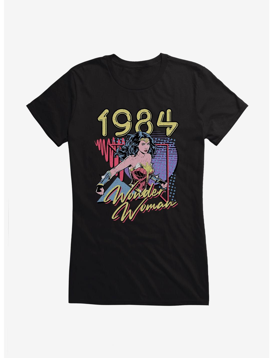 DC Comics Wonder Woman 1984 Geometric Girls T-Shirt, BLACK, hi-res