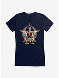 DC Comics Wonder Woman 1984 Here To Save The Day Girls T-Shirt, NAVY, hi-res