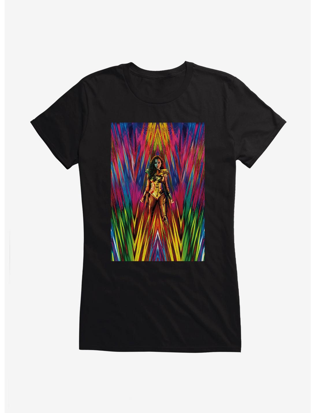 DC Comics Wonder Woman 1984 Poster Girls T-Shirt, BLACK, hi-res
