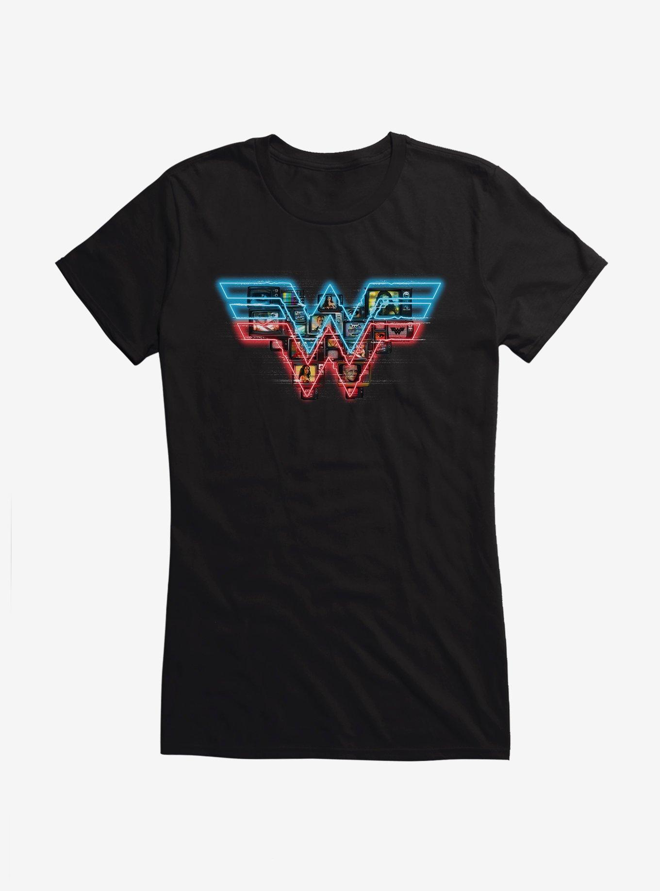 DC Comics Wonder Woman 1984 TV Logo Girls T-Shirt