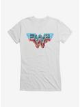 DC Comics Wonder Woman 1984 TV Logo Girls T-Shirt, WHITE, hi-res