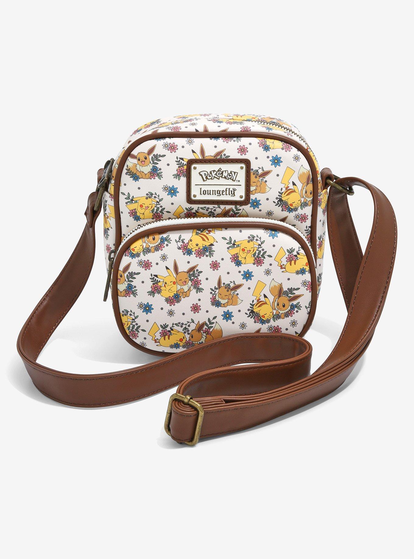 Loungefly Pokémon Pikachu & Eevee Floral Mini Backpack - BoxLunch Exclusive