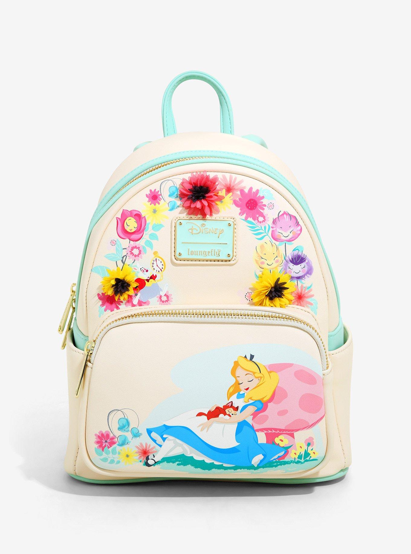 Loungefly Disney Tangled Chiffon Flowers Mini Backpack - Exclusive
