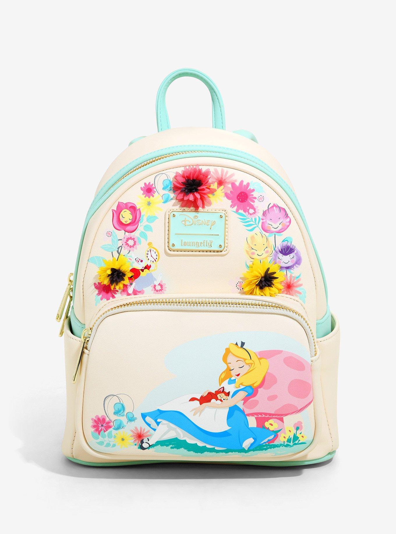 The Loungefly Backpack That Is a MUST for 'Alice in Wonderland' Fans in  Disney World