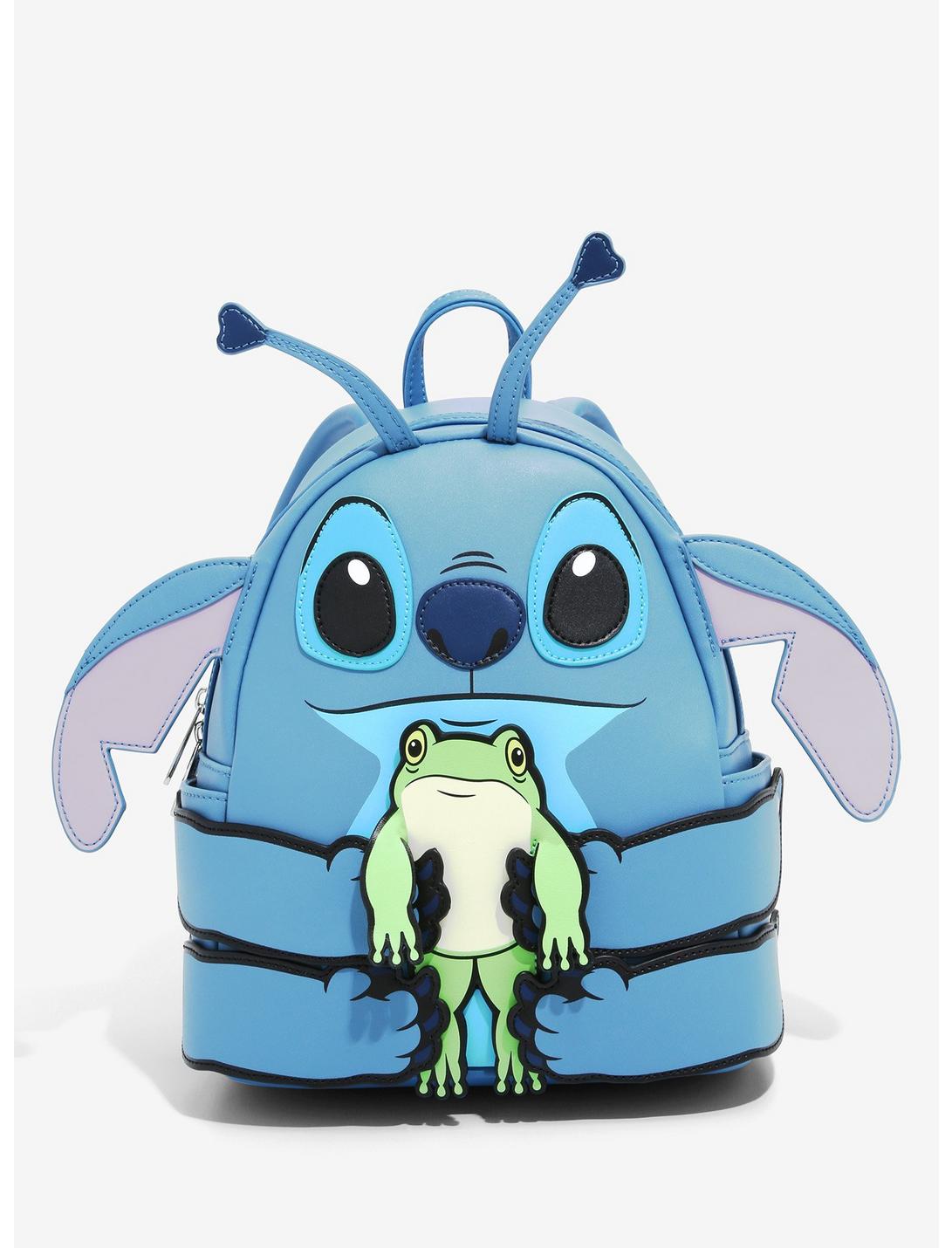 Loungefly Disney Lilo & Stitch Frog Figural Mini Backpack - BoxLunch Exclusive, , hi-res