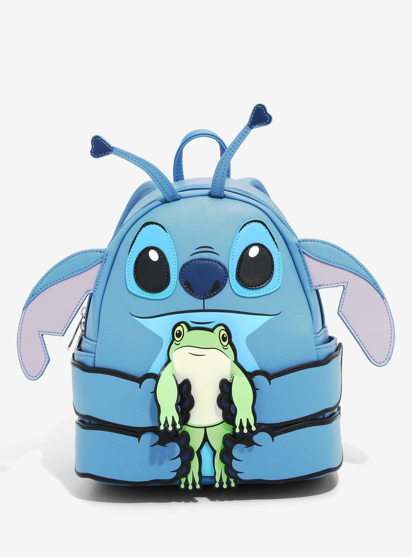 Loungefly Disney Lilo & Stitch Frog Figural Mini Backpack - BoxLunch Exclusive, , hi-res