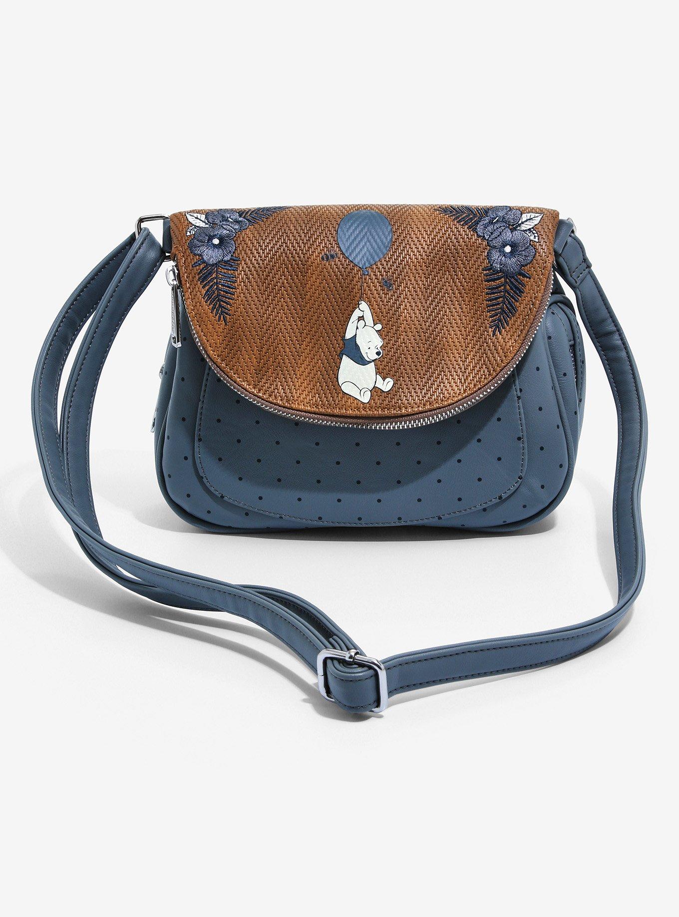 Loungefly Disney Winnie the Pooh Herringbone Crossbody Bag BoxLunch Exclusive