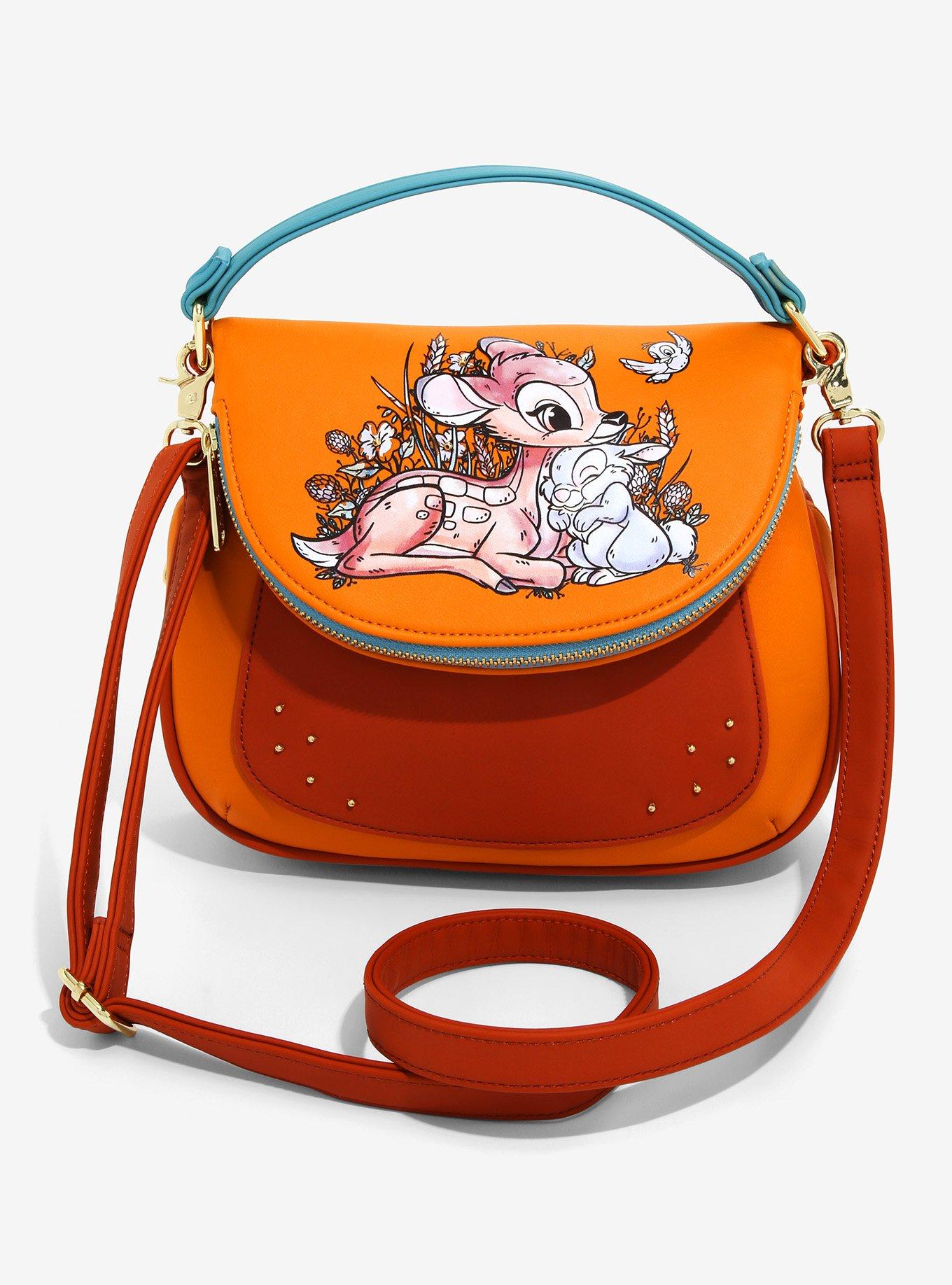 Loungefly Disney Bambi Floral Forest Crossbody Bag BoxLunch Exclusive