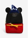 Loungefly Disney Mickey Mouse Sorcerer Figural Light-Up Mini Backpack - BoxLunch Exclusive, , hi-res