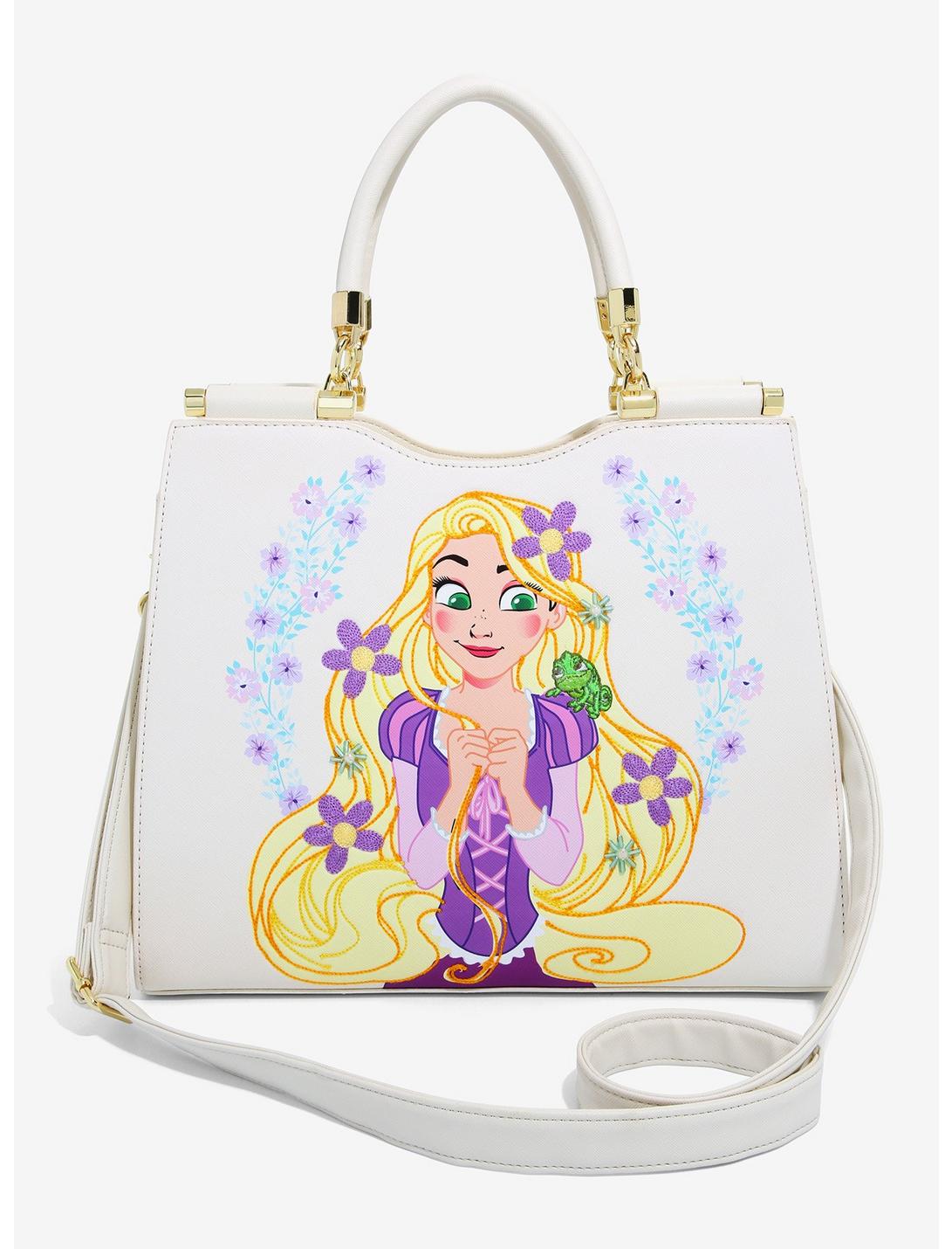Loungefly Disney Tangled Floral Embroidered Handbag - BoxLunch Exclusive, , hi-res