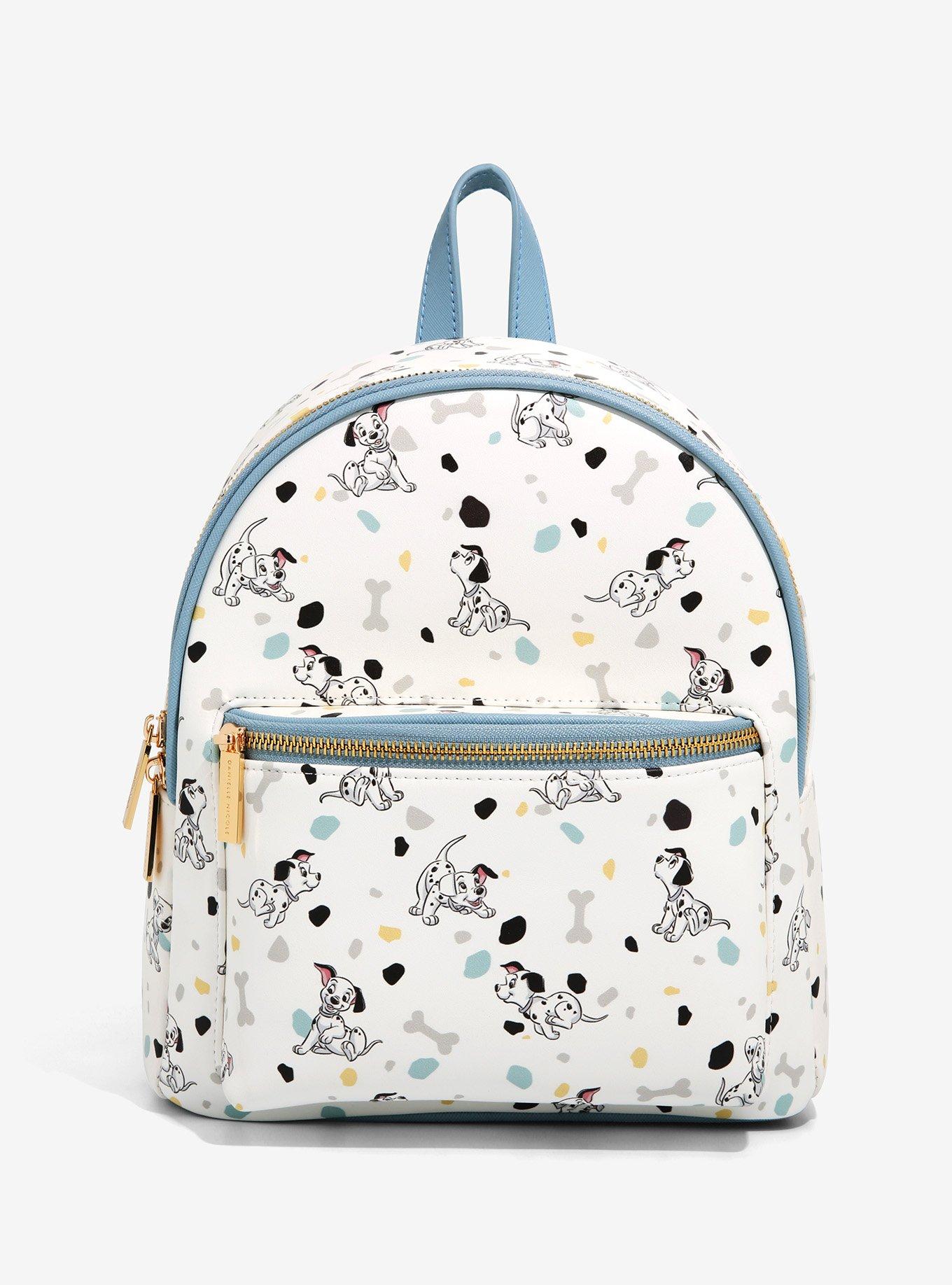 Danielle Nicole Disney 101 Dalmatians Bone Allover Print Mini Backpack - BoxLunch Exclusive, , hi-res