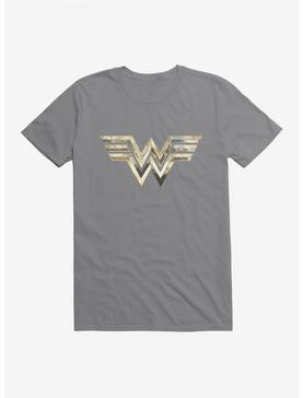 DC Comics Wonder Woman 1984 Gold Logo T-Shirt, STORM GREY, hi-res