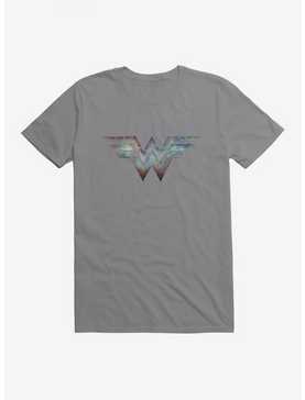 DC Comics Wonder Woman 1984 Multicolored Logo T-Shirt, STORM GREY, hi-res