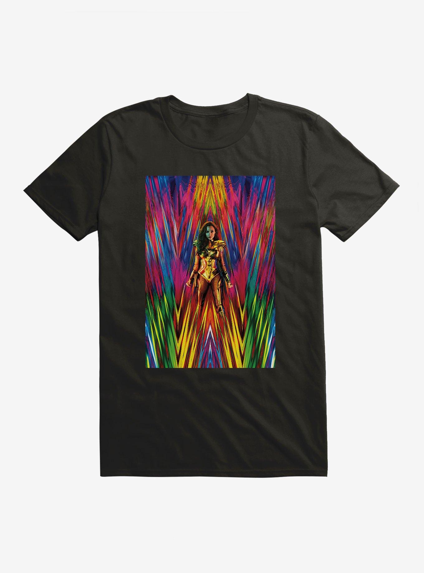 DC Comics Wonder Woman 1984 Poster T-Shirt, BLACK, hi-res